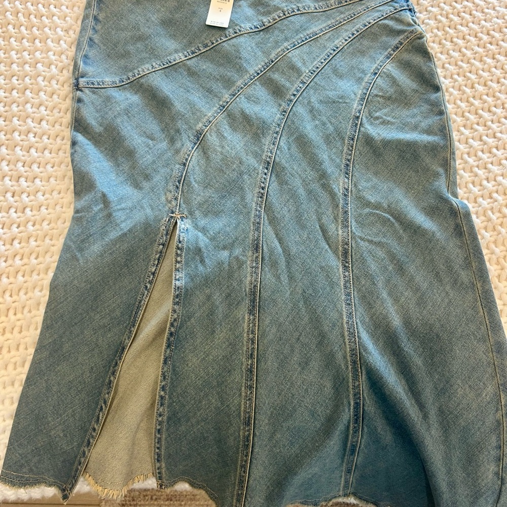 Pilcro Denim Midi Skirt - Picture 6 of 6